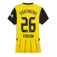 Borussia Dortmund Julian Ryerson #26 Hjemmedrakt Dame 2024-25 Kortermet